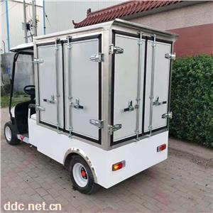  凯驰四轮电动货车 厂内电瓶送餐车电瓶快递车电动斗货车